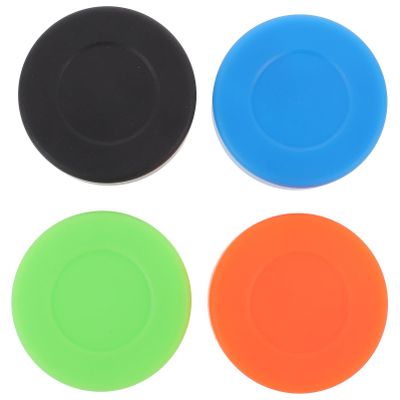 POPETPOP 4pcs Ice Hockey Pucks for Indoor and Outdoor Training Practice Accessory for Roller Hockey Enthusiasts