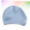 BESPORTBLE 3pcs Silicone Swimming Cap for Women Hair Swim Hat Ear Elastic Comfortable Design for Pool Use view 4