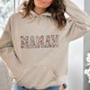 GodLover Mamaw Floral Applique Embroidered Sweatshirt, Sand Crewneck, Size 2XL, Gift for Women, Mom, Grandma, Mothers Day, Christmas view 2