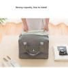 Dry/Wet Separation Travel Duffle Bag for Women Carry On with Shoe Compartment Luggage Sleeve, Large Capacity Folding Travel Tote Gym Bag, Weekender Overnight Bag (Grey) view 4