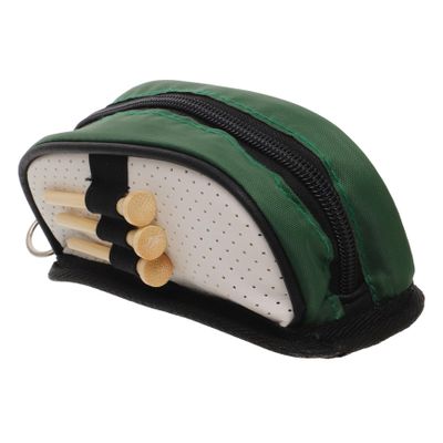 BESPORTBLE Tennis Ball Waist Pouch Lightweight and Durable Small Sports Ball Bag for Easy Carrying for Gym Hiking and Outdoor Activities Green