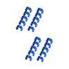 BESPORTBLE 20pcs Aluminum Alloy Brake Cable Clips Bike C-Clip Blue Buckle Bike Cable Clamp for Line Fixing view 1