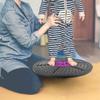Purple Labyrinth Wobble Balance Board, Yoga Training Fitness Exercise Stability Disc for Boys Men Women Balance Board Office balance board worksp view 4