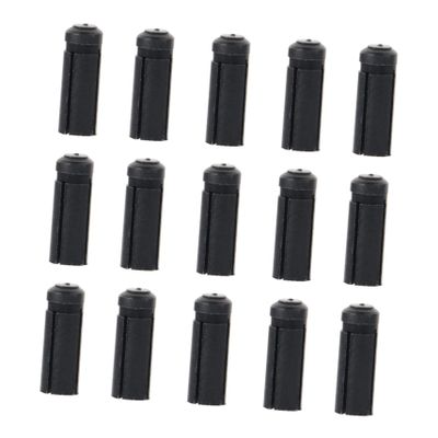 Gogogmee 15pcs Professional Flight Protectors Aluminum Alloy Wing Flight Fixators for Darts