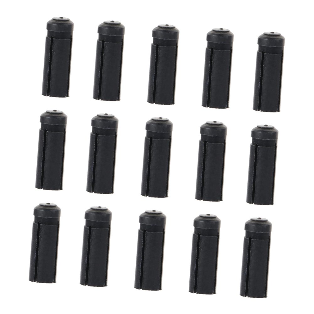 Gogogmee 15pcs Professional Flight Protectors Aluminum Alloy Wing Flight Fixators for Darts