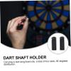 Gogogmee 15pcs Professional Flight Protectors Aluminum Alloy Wing Flight Fixators for Darts view 2