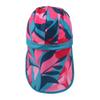 Regatta Protect II Tropical Leaves Sun Hat (1-3 Years) (Tahoe Blue/Pink) view 3