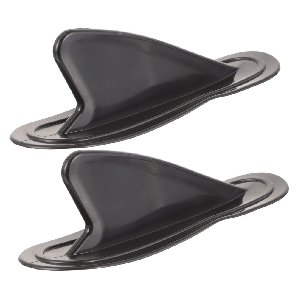 Yardwe 2pcs Inflatable Paddleboard Fin Easy Install Surfboard Tail Fin for Stability Material Water Separator for Boards and Surfboards