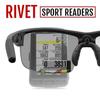 Tifosi Optics Rivet Reader Sunglasses (Blackout (Clarion Red Fototec, READER +2.5)) view 3