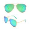Woosh Mirrored Polarized Lightweight UV 400 Aviator Sunglasses for Men and Women - (DRAGONFLY) view 1