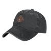 Cool Crown Baseball Cap for Men Women Hats Adjustable Vintage Cowboy Hat Black view 1