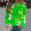 QWENTMTNTY St Patricks Day Shirt Women Plus Size Maternity Sweatshirt Sexy Saint Patricks Day Shirts Women Irish Jersey view 2