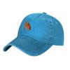 Cute Cockroach Baseball Cap for Men Women Hats Adjustable Vintage Cowboy Hat Blue view 1