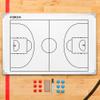 FORZA 35in x 24in Double-Sided Sports Coaching Whiteboard | 13 Sport Options - Dry Erase Board Equipped with Magnetic Markers, Pen & Eraser (Basketball, with Carry Bag) view 1