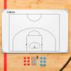 FORZA 35in x 24in Double-Sided Sports Coaching Whiteboard | 13 Sport Options - Dry Erase Board Equipped with Magnetic Markers, Pen & Eraser (Basketball, with Carry Bag) view 2