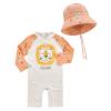 Boys 2t Swim Summer Toddler Boys Girls Long Sleeve Cartoon Dinosaur Prints Beach Swimsuit Bikini Sun (Orange, 2-3 Years) view 1
