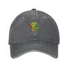 The Duck in The Raincoat Baseball Cap for Men Women Hats Adjustable Vintage Cowboy Hat Deep Heather view 2