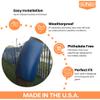 We Pad It Safety Tree Pad  Tree Stand Rail Pads with 2 Thick Foam for Impact Protection, Tree Protectors for Ninja Slackline, Weatherproof, UV-Resistant Vinyl Cover, Buckle/Strap Closure, 6 FT Tall view 3
