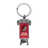 Rico Industries NBA Basketball Portland Trail Blazers Sculpted Bottle Opener Keychain -Great Gift Item view 1