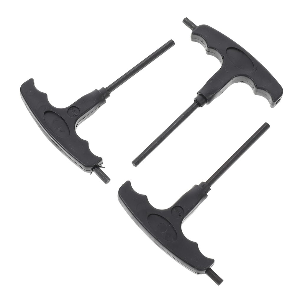 FOYTOKI Roller Skates Maintenance Kit 4pcs Ice Skates Wrench T-Handle Tool Bearing Tool Bolt Driver Wheel Removal