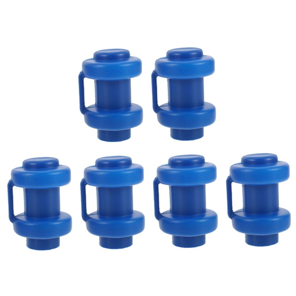 LIOOBO 6pcs Trampoline Pole Supply Trampoline Caps Cap Wear-Resistant Plastic