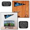 Detroit Lions All Grit Pennant Banner Flag view 3