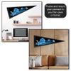 Detroit Lions All Grit Pennant Banner Flag view 4