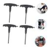 BIUDECO 4pcs Shaped Wrench Tool for Ice Skates and Roller Skating Shoes Easy Wheel Removal Screwdriver Portable and Durable Skate Accessory for Quick Maintenance view 4
