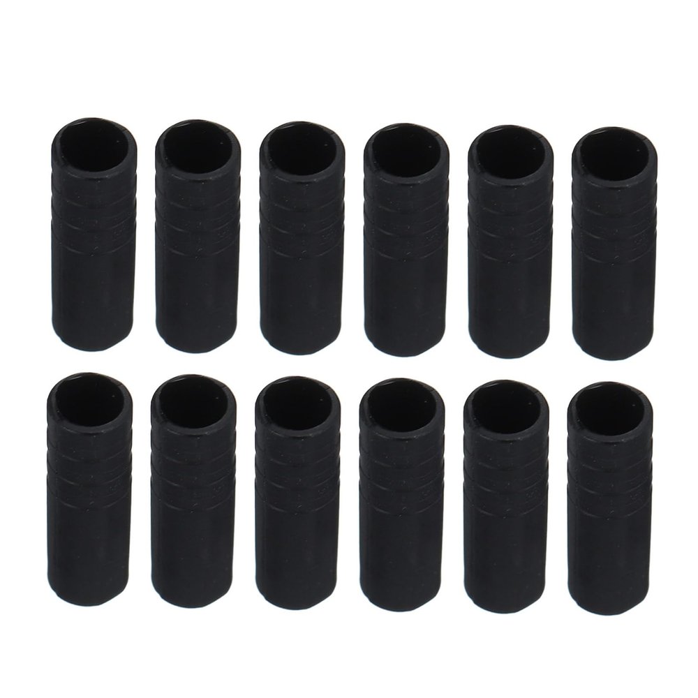 BESPORTBLE 100pcs Bike Brake Cable End Caps Cycling Brake Cable Protectors Clips Tip Wraps for Bikes