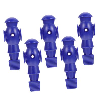 GRIRIW 5pcs Foosball Player Replacement Handles Table Football Men Player for Soccer Games