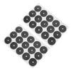 Anneome 2sheets Billiard Dot Stickers Dots for Pool and Snooker Tables Compact Design for Easy Storage Precision-Cut for Neat Edges Billiard Accessory