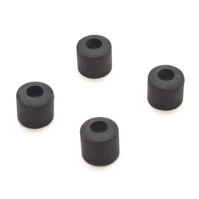 NineFit Basics Tiara Boat Windshield Bumpers 5294180 | Black Rubber (Set of 4)