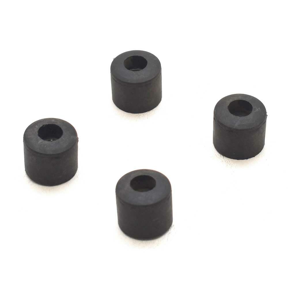 NineFit Basics Tiara Boat Windshield Bumpers 5294180 | Black Rubber (Set of 4)
