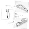 Gogogmee 4pcs Keychain Key Rings Heavy Duty Carabiner for Keys Stainless Steel Buckle Utility Keychain Hanger view 3