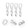 Gogogmee 4pcs Keychain Key Rings Heavy Duty Carabiner for Keys Stainless Steel Buckle Utility Keychain Hanger view 4
