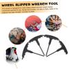 Gogogmee 4pcs Shaped Skates Wrench Roller and Ice Skating Tool Kit for Easy Wheel Removal and Maintenance Compact Design for Non-Professional Use view 3