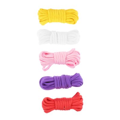 BIUDECO 5 Rolls Tent Rope Cord Heavy Duty Survival Rope for Outdoor Camping Braided Guide Line High Strength and Sturdy Compact and Easy to Carry