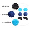 SUPVOX 6pcs Lightweight Unisex Swim Caps Solid Color Polyester Swimming Hats for Men Women Elastic and Comfortable for Pool and Beach Use Keeps Hair Dry and Protected view 3