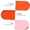 FOYTOKI 2pcs Orange Captain's Arm Bands Anti-Slip Sports Armbands for Soccer and Basketball Lightweight Durable for of All Ages view 3