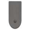 NDZ Performance Magazine Base Plate Finger Extension for Glock 26 27 33 39 Gen 1/2/3/4/5 in 9mm .40, .357, .45 Anodized Aluminum Laser Engraved, Made in The USA - 9MM Caliber in Grey view 3
