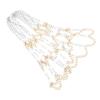 BESPORTBLE Heavy-Duty Basketball Chain Net Durable Iron Replacement for Use Sturdy Construction for Schools Training Institutions and Competitive Play view 1