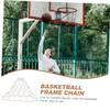 BESPORTBLE Heavy-Duty Basketball Chain Net Durable Iron Replacement for Use Sturdy Construction for Schools Training Institutions and Competitive Play view 3