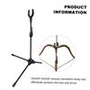 Gogogmee Supporting Rack for Compound Recurve Bows Tripod Display Stand Stylish Organizer for Gear Home Decor view 3