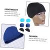 Gogogmee 6pcs Unisex Swim Caps Polyester Swimming Hats for Men Women Elastic Bathing Caps Lake Comfortable Lightweight for Swimming view 3