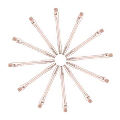 Gogogmee 12pcs Dart Shafts Aluminum Shafts Standard Thread Replaceable Rods for Darts