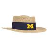 NineFit Basics Michigan Ahead Gambler Straw Hat - Medium - Large view 1
