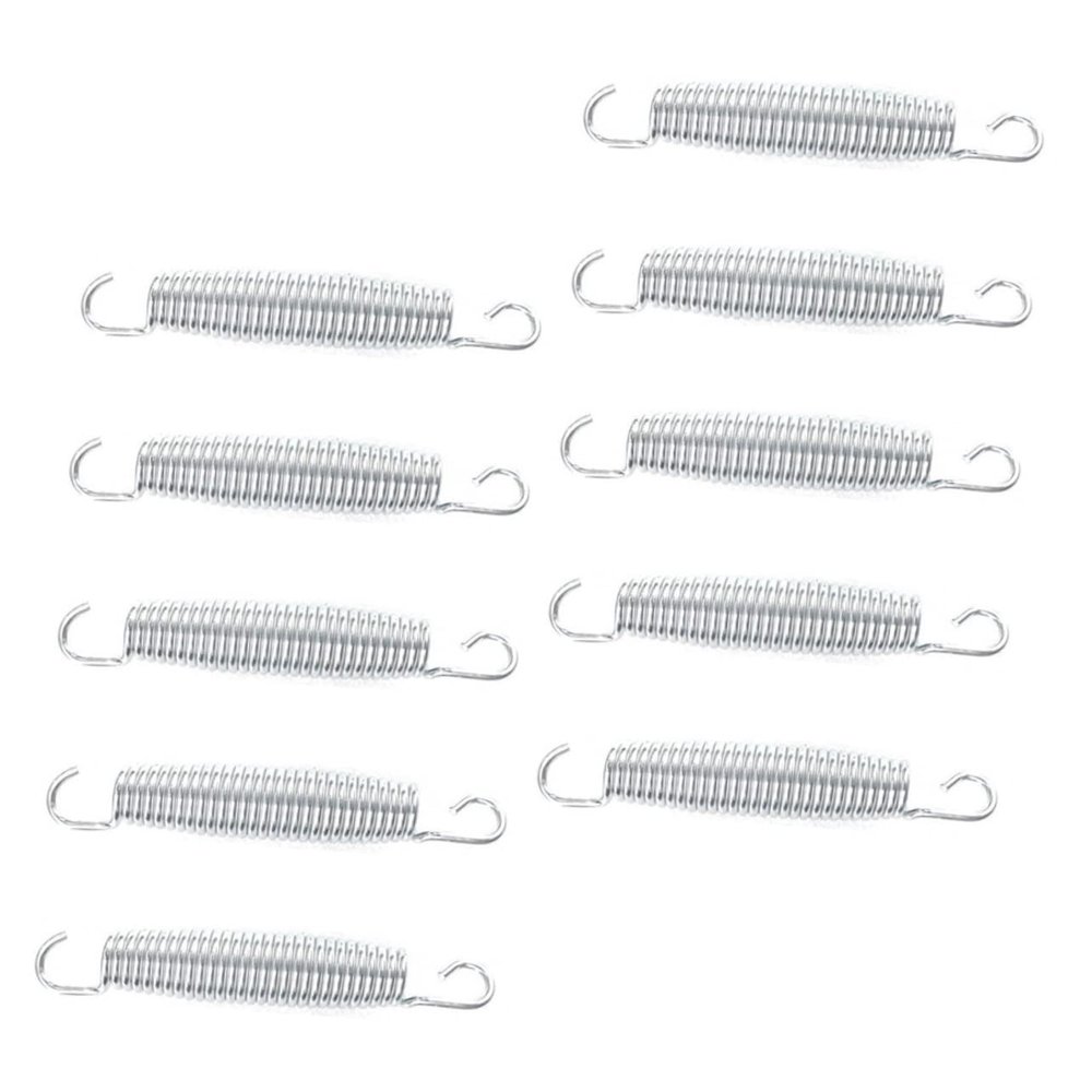 FOYTOKI 10pcs Trampoline Springs Heavy Duty Tension Springs for Trampoline Replacement Outdoor Indoor Accessory