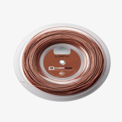Just Tennis Luxilon Element String Reel - All 2024 Styles & Colors (Element Rough 130 - Bronze)