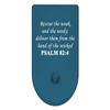 NDZ Performance Magazine Base Plate Finger Extension for Glock 26 27 33 39 Gen 1/2/3/4/5 in 9mm .40, .357, .45 Anodized Aluminum Laser Engraved, Made in The USA - Bible Psalm 82:4 in Blue view 1