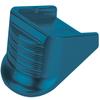 NDZ Performance Magazine Base Plate Finger Extension for Glock 26 27 33 39 Gen 1/2/3/4/5 in 9mm .40, .357, .45 Anodized Aluminum Laser Engraved, Made in The USA - Bible Psalm 82:4 in Blue view 2